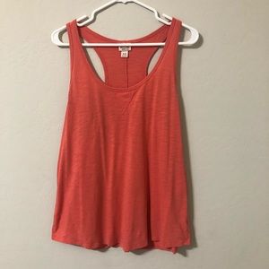 Coral Racerback Tank Top